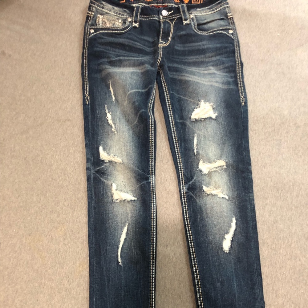 Rock revival skinny jeans